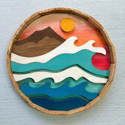 Mountain to Sea Wave Round