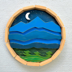 Mini Blue Ridge Mountain Round