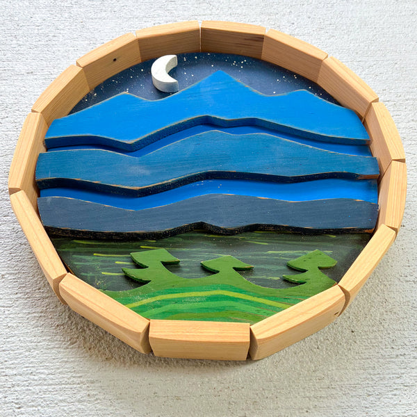 Mini Blue Ridge Mountain Round