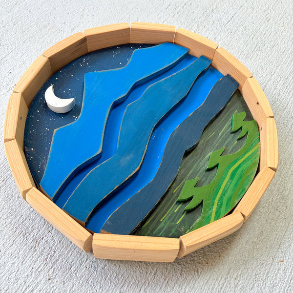 Mini Blue Ridge Mountain Round