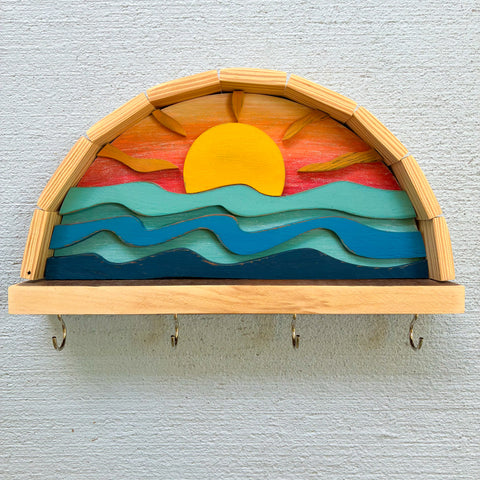 Arched Sunrise Key Rack
