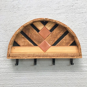 Arched Copper Key Rack (#1)