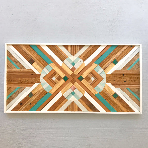 Geometric Turquoise