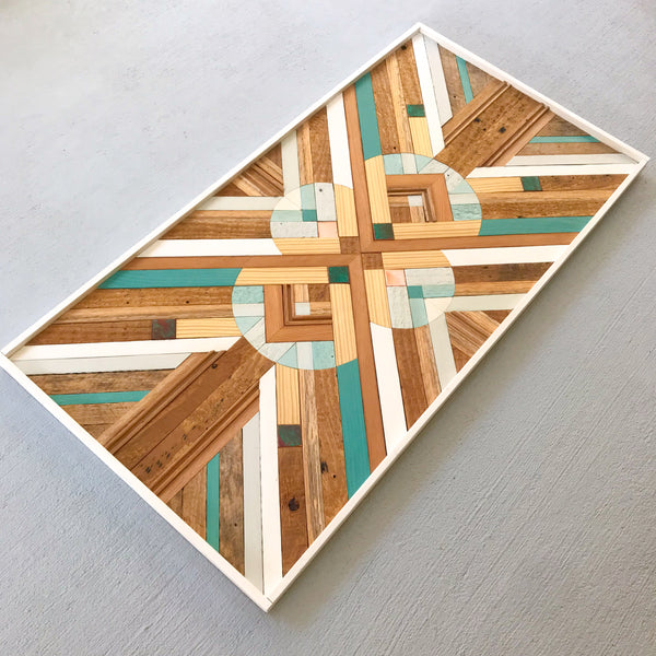 Geometric Turquoise