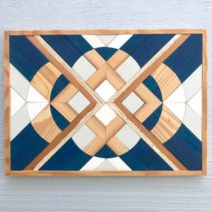 Navy Blue Kaleidoscope