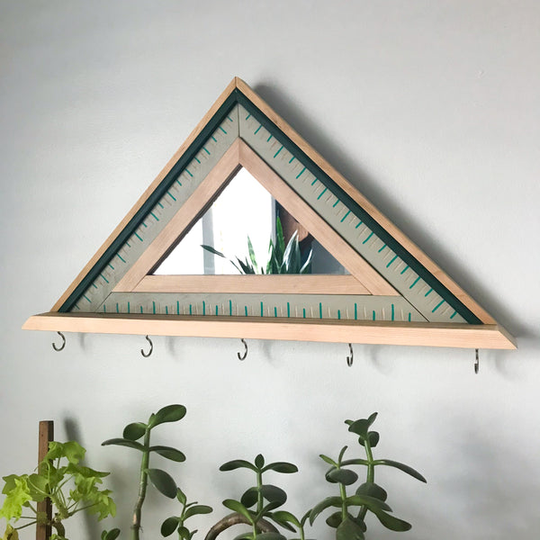 Triangle Decorative Mirror