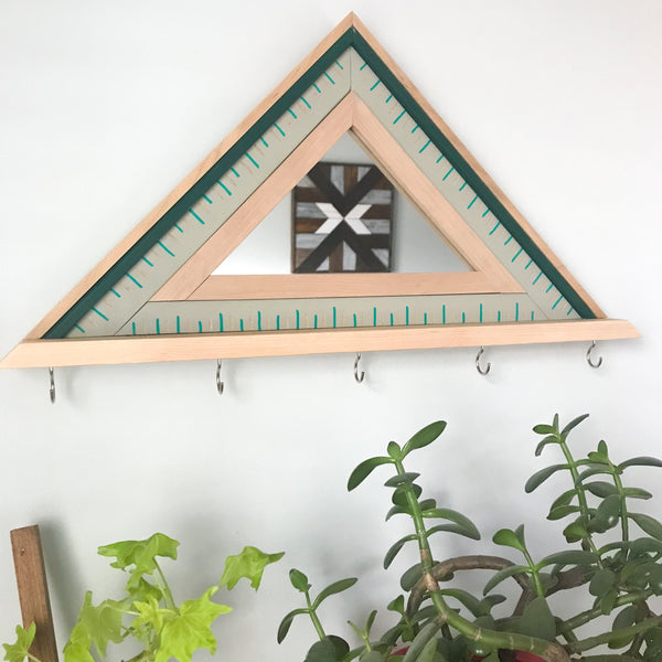 Triangle Decorative Mirror